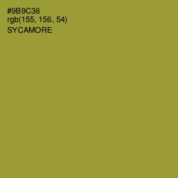 #9B9C36 - Sycamore Color Image