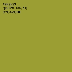 #9B9E33 - Sycamore Color Image