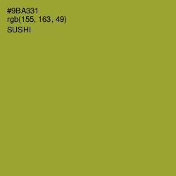 #9BA331 - Sushi Color Image
