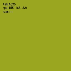 #9BA620 - Sushi Color Image