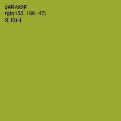 #9BA82F - Sushi Color Image