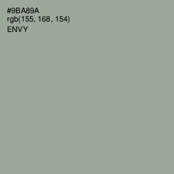 #9BA89A - Envy Color Image