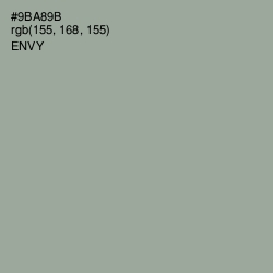 #9BA89B - Envy Color Image