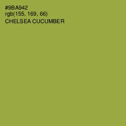 #9BA942 - Chelsea Cucumber Color Image