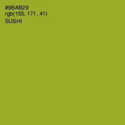 #9BAB29 - Sushi Color Image