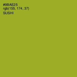 #9BAE25 - Sushi Color Image