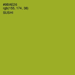 #9BAE26 - Sushi Color Image
