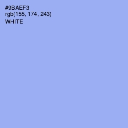 #9BAEF3 - Jordy Blue Color Image