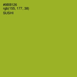 #9BB126 - Sushi Color Image