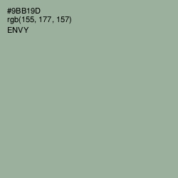 #9BB19D - Envy Color Image