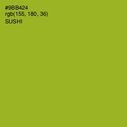 #9BB424 - Sushi Color Image