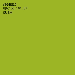 #9BB525 - Sushi Color Image