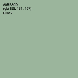 #9BB59D - Envy Color Image