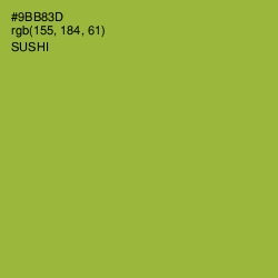 #9BB83D - Sushi Color Image