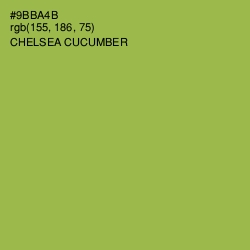 #9BBA4B - Chelsea Cucumber Color Image