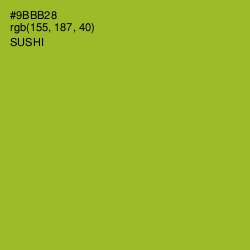 #9BBB28 - Sushi Color Image