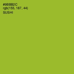 #9BBB2C - Sushi Color Image