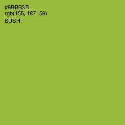 #9BBB3B - Sushi Color Image