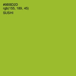#9BBD2D - Sushi Color Image