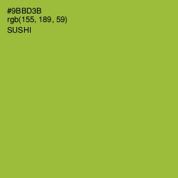 #9BBD3B - Sushi Color Image