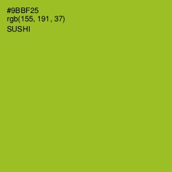 #9BBF25 - Sushi Color Image