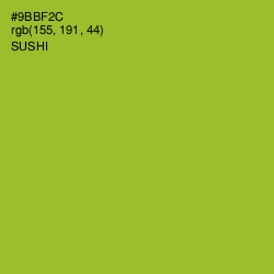 #9BBF2C - Sushi Color Image