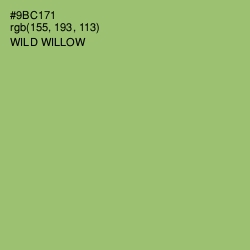 #9BC171 - Wild Willow Color Image