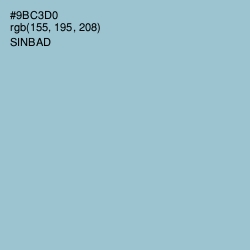 #9BC3D0 - Sinbad Color Image