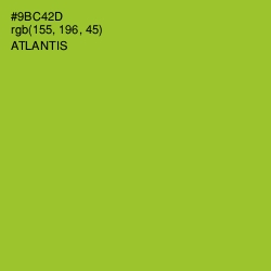 #9BC42D - Atlantis Color Image