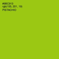 #9BC913 - Pistachio Color Image