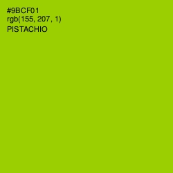 #9BCF01 - Pistachio Color Image