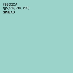 #9BD2CA - Sinbad Color Image