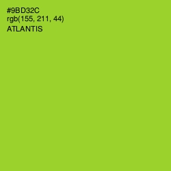 #9BD32C - Atlantis Color Image
