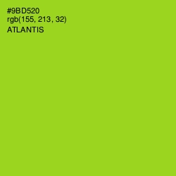 #9BD520 - Atlantis Color Image