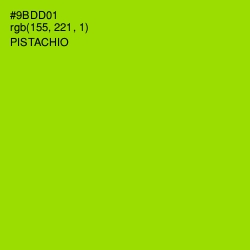 #9BDD01 - Pistachio Color Image