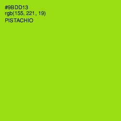 #9BDD13 - Pistachio Color Image