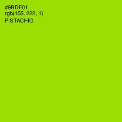 #9BDE01 - Pistachio Color Image