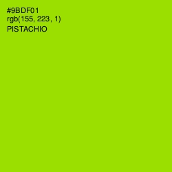 #9BDF01 - Pistachio Color Image