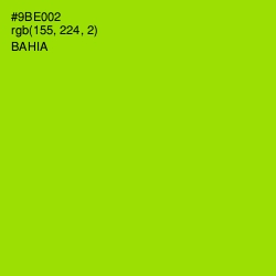 #9BE002 - Bahia Color Image