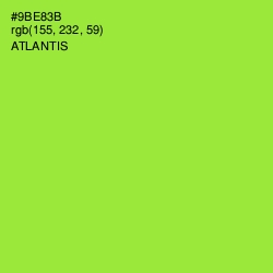 #9BE83B - Atlantis Color Image