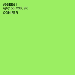 #9BEE61 - Conifer Color Image