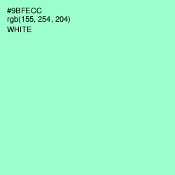 #9BFECC - Riptide Color Image