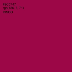 #9C0747 - Disco Color Image