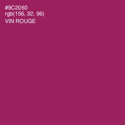 #9C2060 - Vin Rouge Color Image