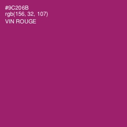 #9C206B - Vin Rouge Color Image