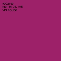 #9C2169 - Vin Rouge Color Image