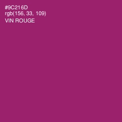 #9C216D - Vin Rouge Color Image