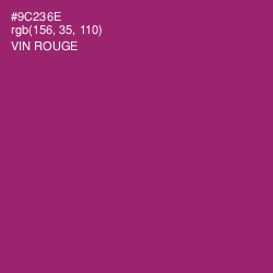 #9C236E - Vin Rouge Color Image