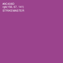 #9C438D - Strikemaster Color Image