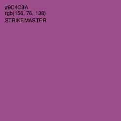 #9C4C8A - Strikemaster Color Image